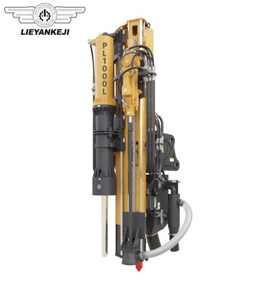 Hydraulisk klippebore- og spaltningsmaskine til minedrift